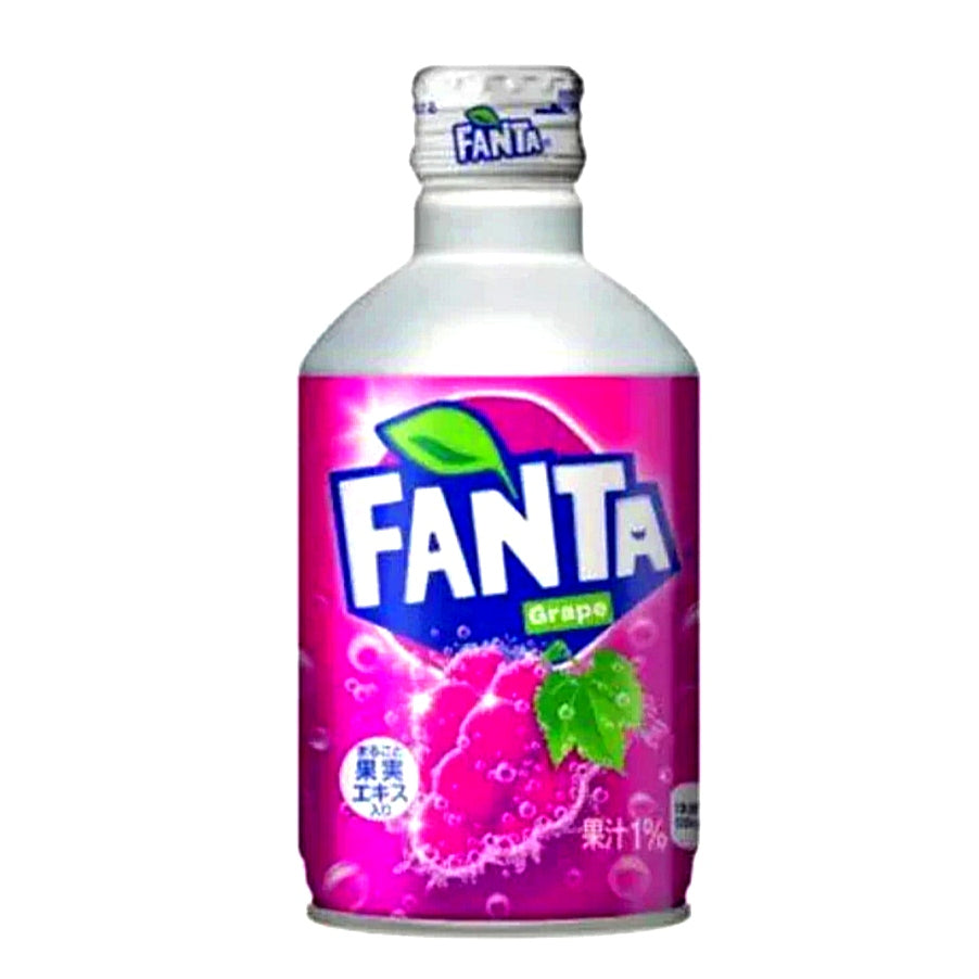 Fanta Grape Japan 300ml Aluflasche Alu Traube Import.