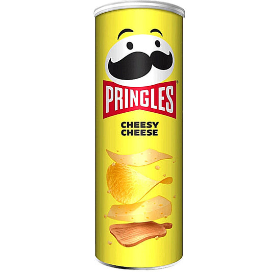 4 X PringlesPringles Cheesy Cheese Flavour 165g.