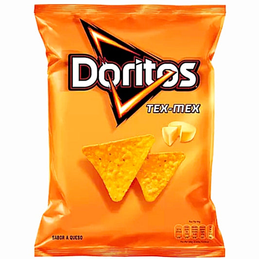 8 X Doritos Chees Tex Mex 44g Tortilla Chips Käsegeschmack.