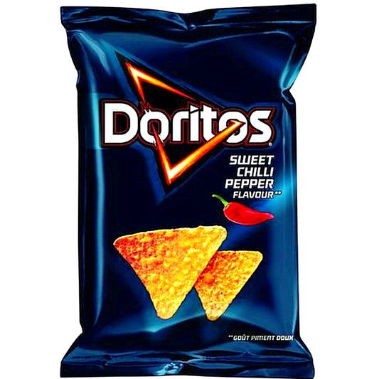 4 X Doritos Sweet Chilli 170 g Tortilla Chips Scharfe Maischips.