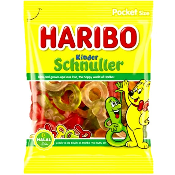 6 X Haribo Kinder Schnuller 100g Halal.