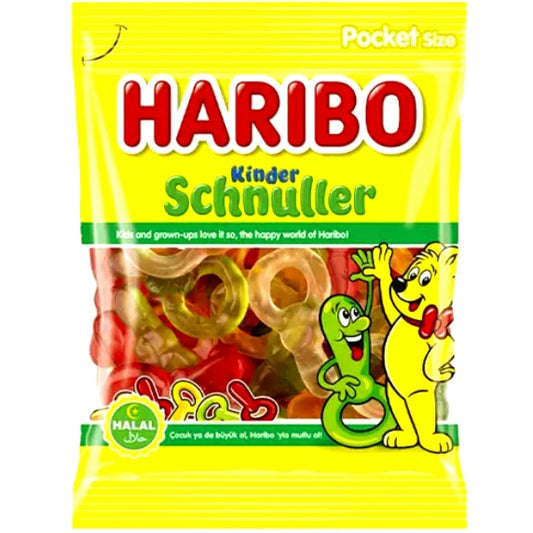 6 X Haribo Kinder Schnuller 100g Halal.