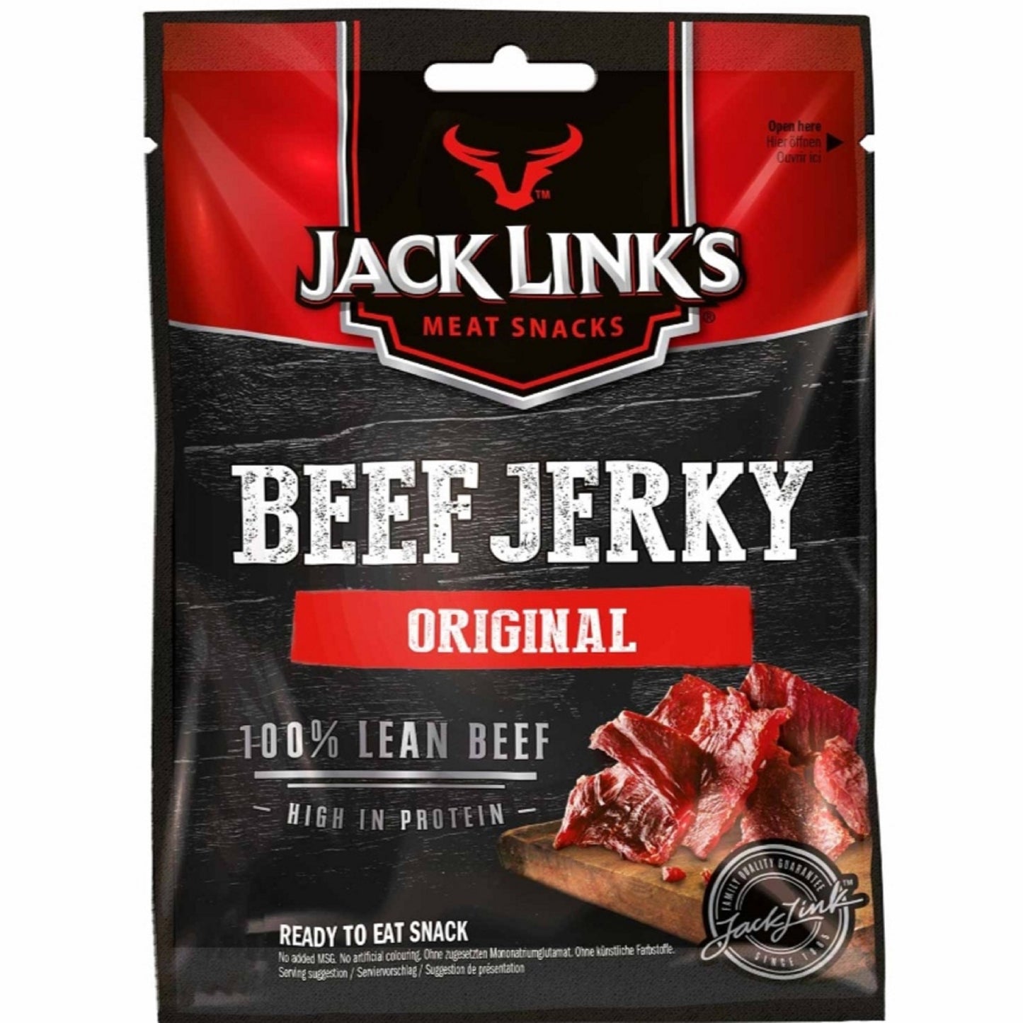 Jack Link's Beef Jerky Original 40gram Halal.