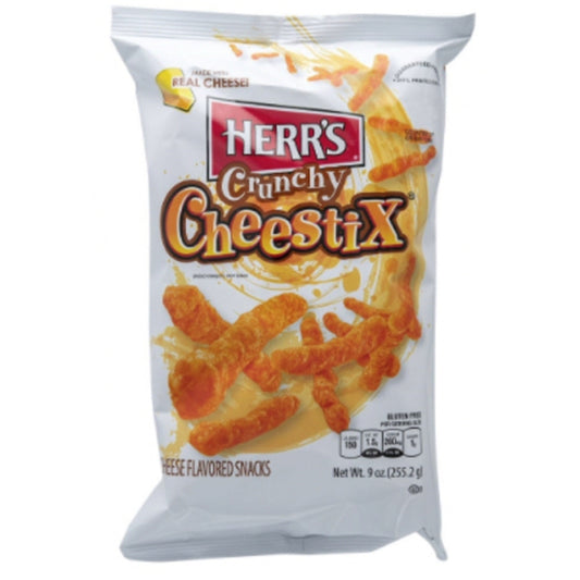 3 X Herr's Herr's Crunchy Chips cheese sticks 227g