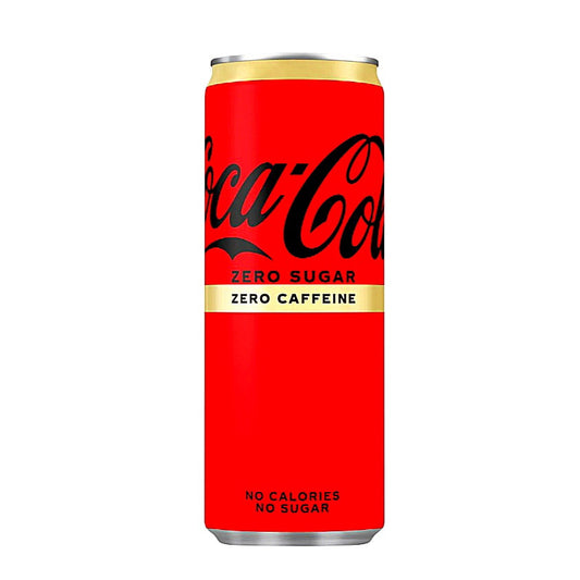 12 x Original Coca Cola Zero Zucker Zero Koffein 250ml Dosen