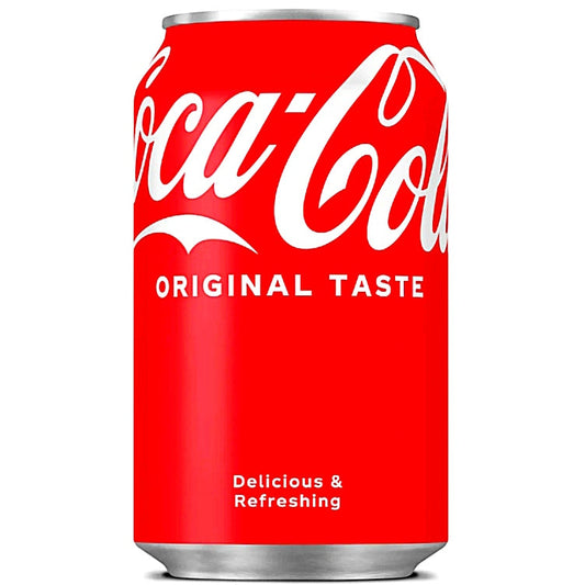 12 x Coca Cola Original Taste 330ml Dose DK Import