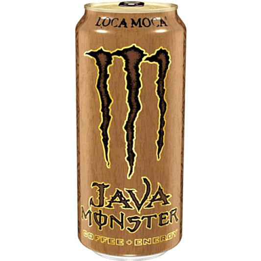 Java Monster Loca Moca Coffee + Energy USA Import 443 ml Dose.