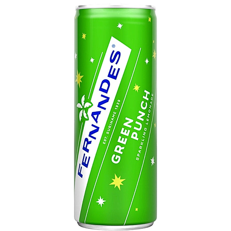 12 x Fernandes Green Punch 330 ml Dosen.