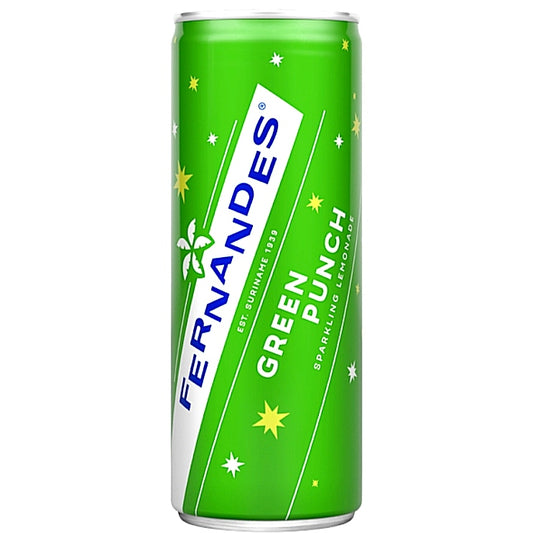 12 x Fernandes Green Punch 330 ml Dosen.