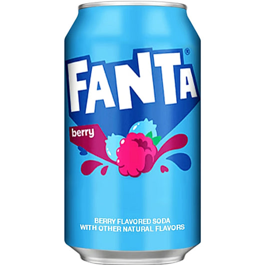 Fanta Fanta Berry Blau ,Beeren mix 355ml USA