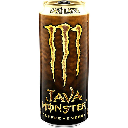 Java Monster Energy Café Latte Coffee + Energy USA Import 443 ml Dose.