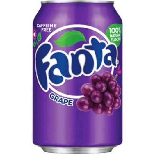 12 X Fanta Fanta Grape Trauben 355ml USA